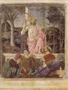 Piero della Francesca The Resurrection of Christ painting